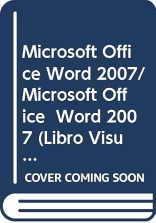 microsoft office word 2007/ microsoft office word 2007 1st edition jennifer a duffy 9708300497, 978-9708300490