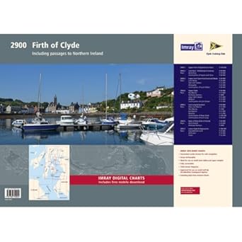 imray chart pack 2900 firth of clyde chart pack firth of clyde includes passages to northern ireland 1st