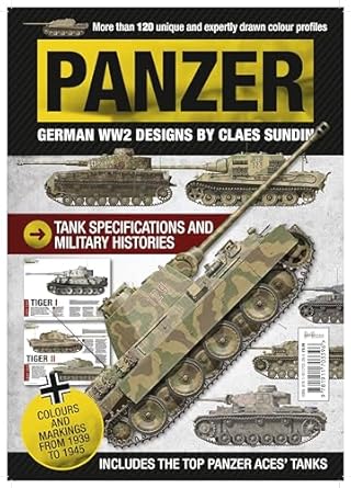 panzer german ww2 tank profiles 1st edition claes sundin 1911703390, 978-1911703396