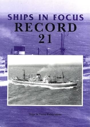 ships in focus 1st edition unknown 1901703185, 978-1901703184