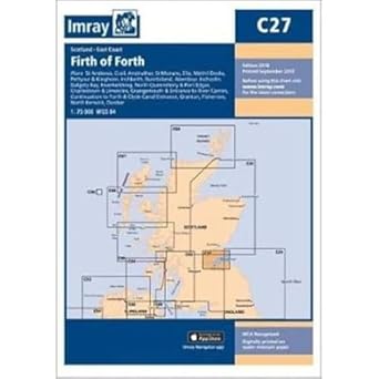 imray chart c27 firth of forth 1st edition imray imray 1786790599, 978-1786790590