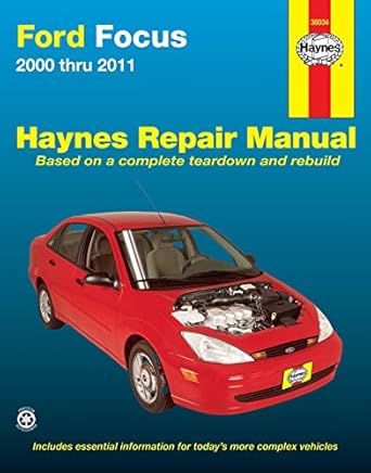 ford focus 2000 thru 2011 haynes repair manual 1st edition max haynes 162092000x, 978-1620920008