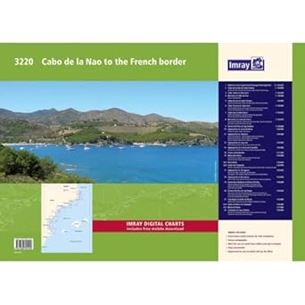 imray chart atlas 3220 cabo de la nao to the french border chart atlas 1st edition imray 1786791420,