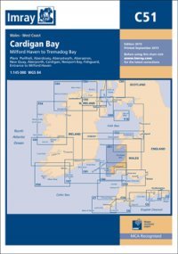 imray chart c51 milford haven to tremadog bay 1st edition c51 cardigan bay map 1846237149, 978-1846237140