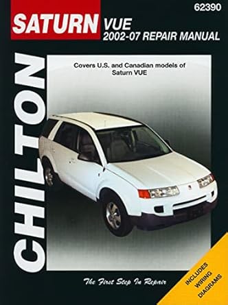 saturn vue 2002 2007 1st edition chilton 1563927721, 978-1563927720