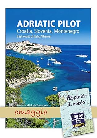 adriatic pilot 1st edition imray ,trevor dinah thompson 1786790211, 978-1786790217