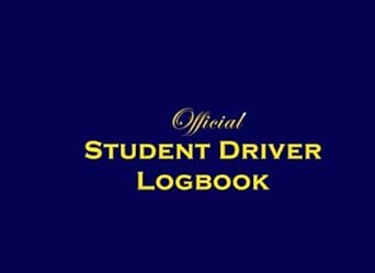 official student driver logbook an hourly record for new drivers 1st edition steve kittner 1718755295,