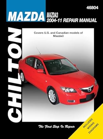 chilton mazda3 2004 11 repair manual 1st edition jeff killingsworth 1563929260, 978-1563929267