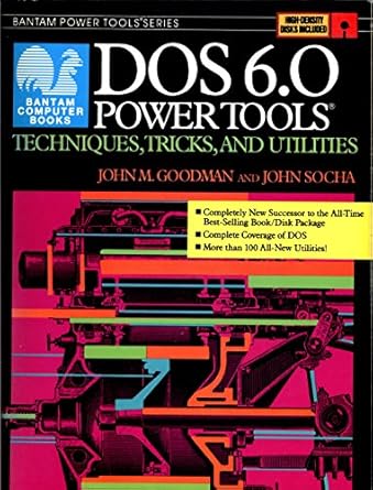 dos 6 0 power tools 1st edition john socha 0553371908, 978-0553371901