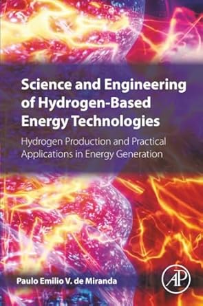 science and engineering of hydrogen based energy technologies hydrogen production and practical applications