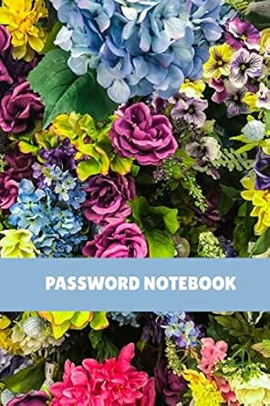 password notebook notebook and online password recorder vault journal book keep passwords safe internet log