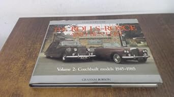 rolls royce and bentley collectors guide vol 2 1st edition graham robson 0900549874,