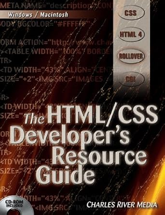 the html/css developers resource guide 1st edition bryan pfaffenberger 1886801886, 978-1886801882