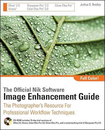 the official nik software image enhancement guide the photographers resource for professional workflow