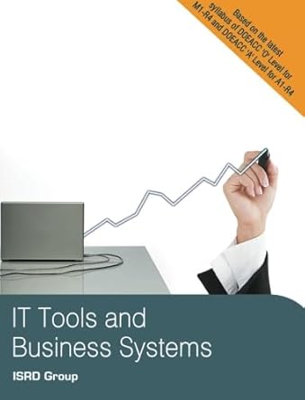it tools and business systems 1st edition isrd group 1259003132, 978-1259003134