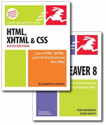 visualquickstart html with macromedia dreamweaver visual quickstart guide 1st edition castro ,dori smith