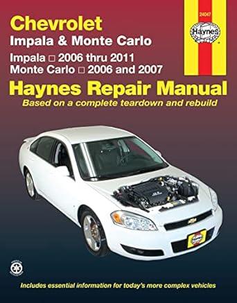 chevrolet impala and monte carlo haynes repair manual 1st edition john haynes 1563929678, 978-1563929670