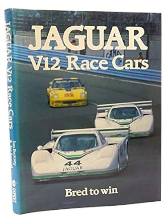 jaguar v12 jaguar v12 race cars 1st edition ian bamsey 0850456800, 978-0850456806