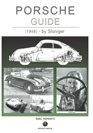 porsche guide 1st edition sloniger sloniger 8899914109, 978-8899914103