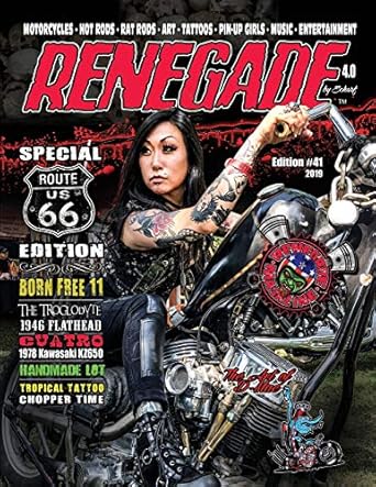 renegade magazine issue 41 kustom kulture 1st edition scharf 1710264756, 978-1710264753