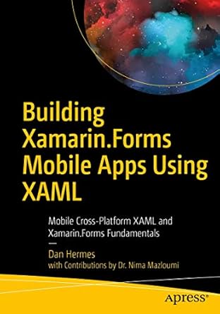 building xamarin forms mobile apps using xaml mobile cross platform xaml and xamarin forms fundamentals 1st