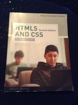 html5 and css introductory 1st edition denise woods 1133526136, 978-1133526131