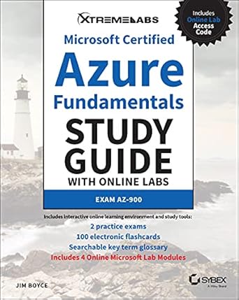 microsoft certified azure fundamentals study guide with online labs 1st edition jim boyce 1119841550,