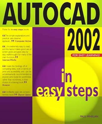 autocad 2002 in easy steps 1st edition paul whelan 1840781939, 978-1840781939