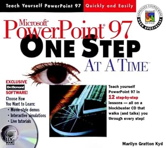 microsoft powerpoint 97 one step at a time 1st edition sarah jayne gratton 0764532774, 978-0764532771