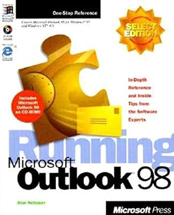 running microsoft outlook 98 1st edition alan r neibauer 1572318406, 978-1572318403