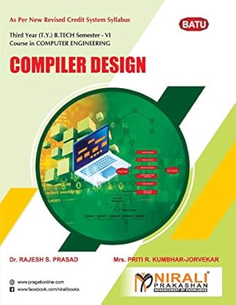 compiler design 1st edition dr rajeshs prasad 9389686628, 978-9389686623