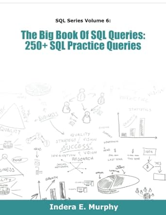 the big book of sql queries 250+ sql practice queries 1st edition indera e murphy 1935208497, 978-1935208495