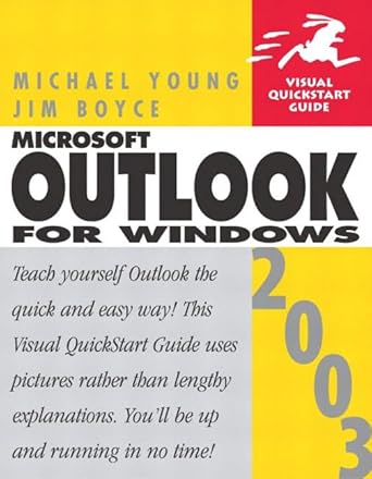 microsoft office outlook 2003 for windows 1st edition michael young ,jim boyce 0321200411, 978-0321200419