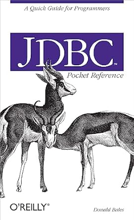 jdbc pocket reference 1st edition donald bales 0596004575, 978-0596004576