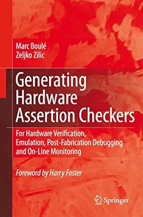 generating hardware assertion checkers for hardware verification emulation post fabrication debugging and on