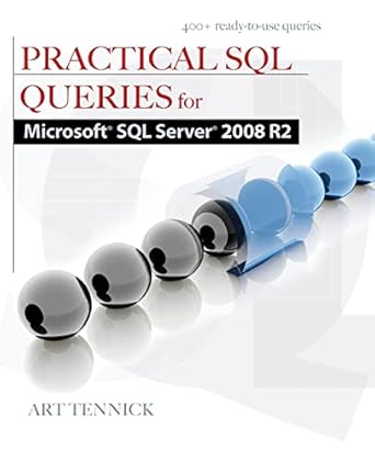 practical sql queries for microsoft sql server 2008 r2 1st edition art tennick 0071746870, 978-0071746878