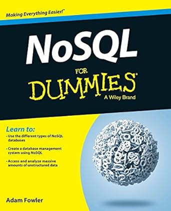 nosql for dummies 1st edition adam fowler 1118905741, 978-8126554904