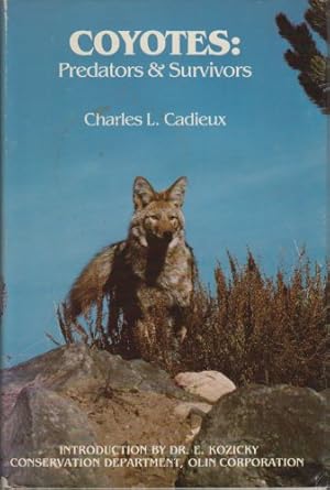 coyotes predators and survivors 1st edition charles l cadieux 0913276421, 978-0913276426