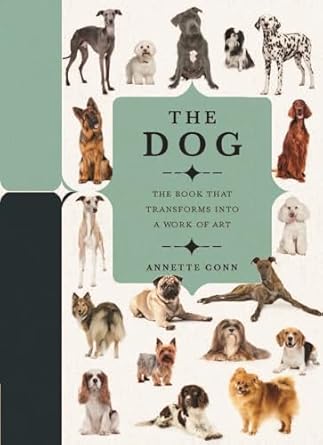 paperscapes the dog a book that transforms into a work of art 1st edition annette conn 0233005838,