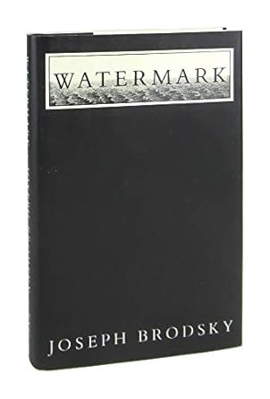 watermark 1st edition joseph brodsky 0374148120, 978-0374148126