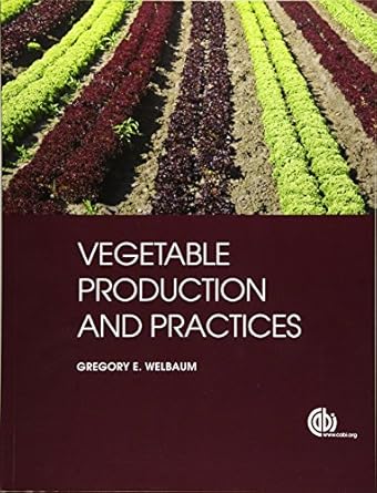 Vegetable Production And Practices