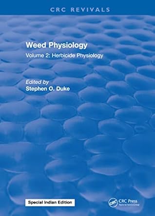 weed physiology 1st edition stephen o duke 1315898632, 978-1315898636