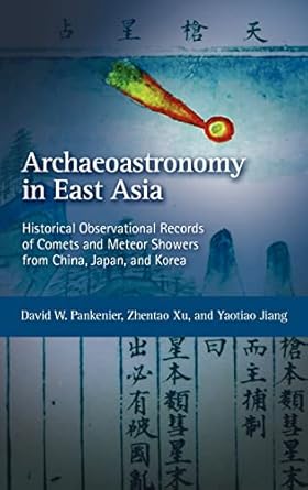 historical observational records of comets and meteor showers from china japan and korea 1st edition