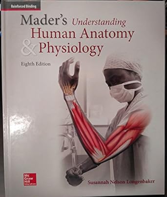 maders understanding human anatomy and physiology 8th ed 1st edition susannah nelson lougenbaker 0076651770,