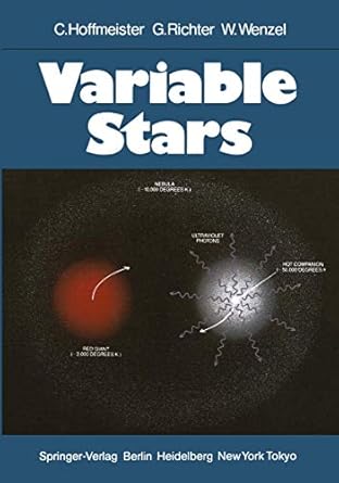 variable stars 1st edition w hoffmeister, c , richter, g , wenzel 3540134034, 978-3540134039