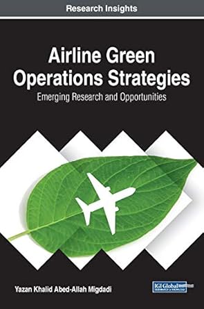 airline green operations strategies emerging research and opportunities 1st edition yazan migdadi 179984255x,