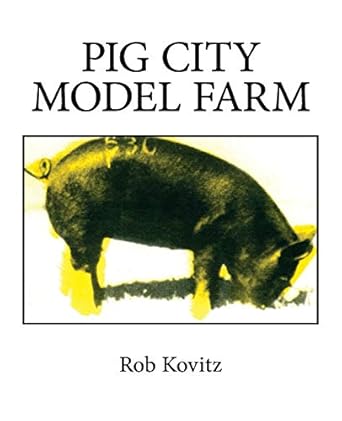 pig city model farm 1st edition rob kovitz 1927923085, 978-1927923085
