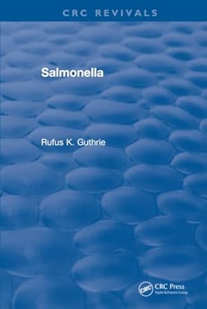 salmonella 1st edition rufus k guthrie 1315897423, 978-1315897424