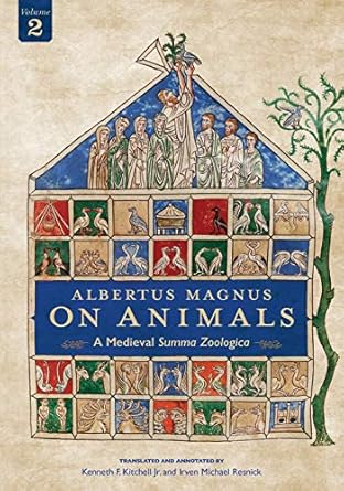 albertus magnus on animals v2 a medieval summa zoologica 1st edition kenneth f kitchell jr ,irven michael