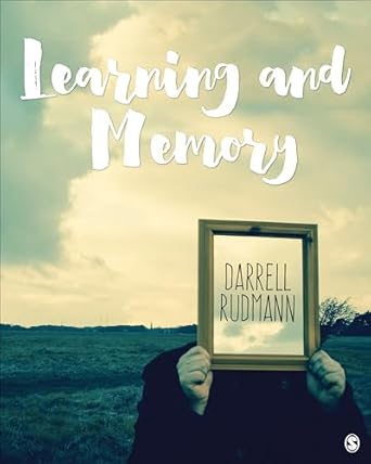 learning and memory 1st edition darrell s rudmann 1483374831, 978-1483374833
